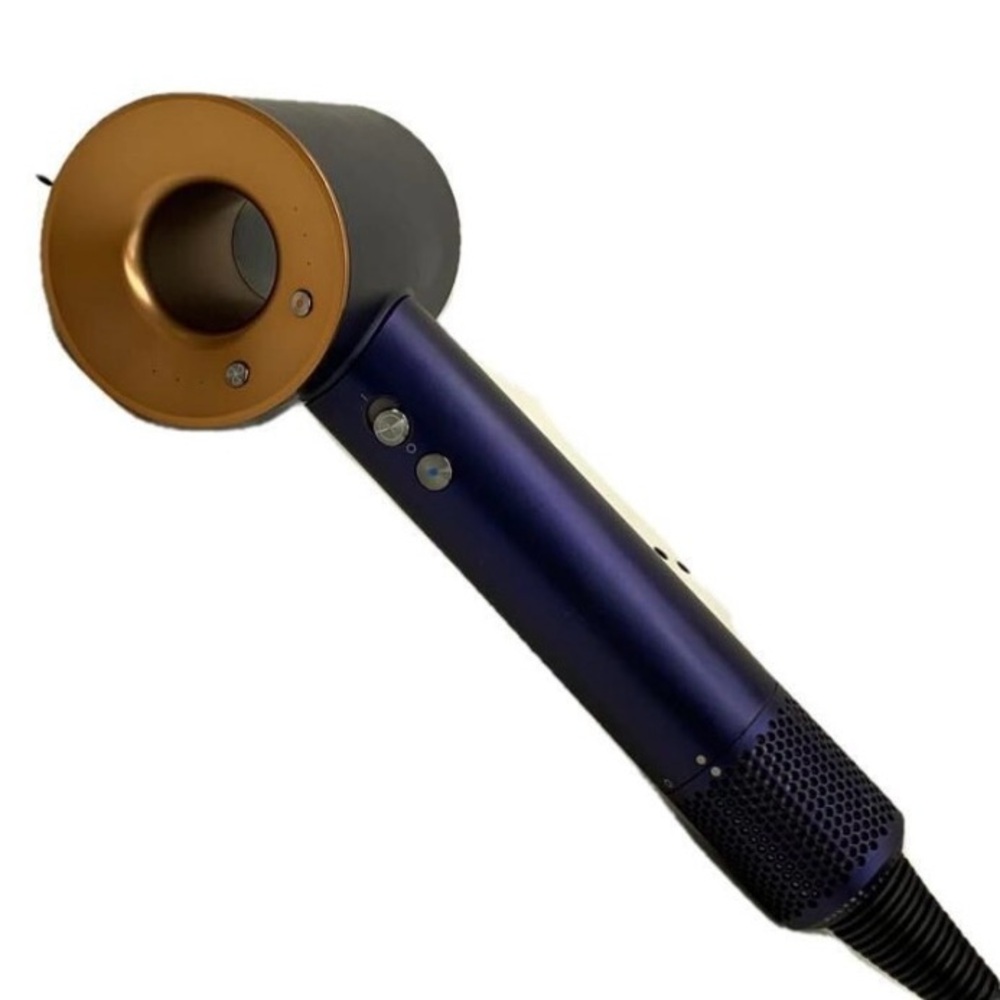 Dyson Supersonic Hair Dryer - Blue and Gold New Store Dispaly